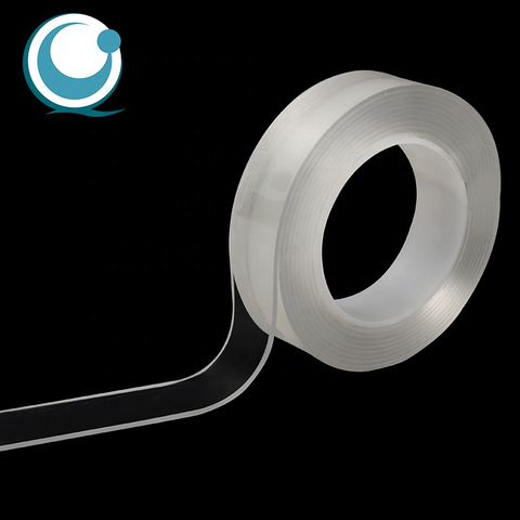 Transparentes, strapazierfähiges doppelseitiges Nano-Klebeband zum Basteln